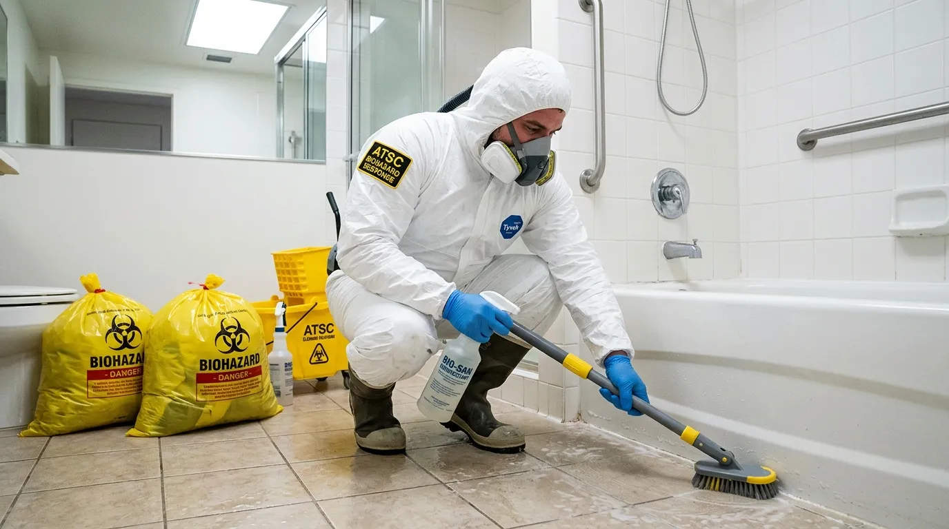 Decontamination equipment deployed for Blood Cleanup in Covington